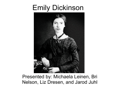 Emily Dickinson