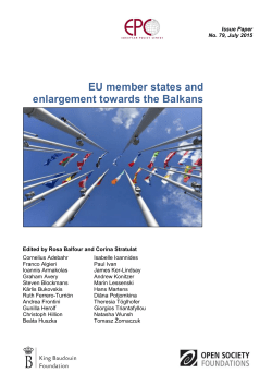 Masters or servants? Member states in the EU enlargement process