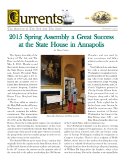 2015 Spring Assembly a Great Success at the State House in
