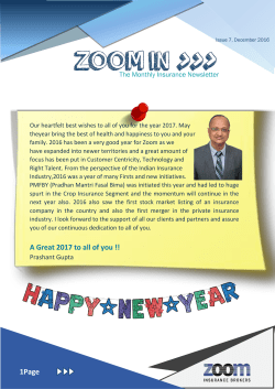 Newsletter-January 2017 Issue