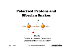 Slideshow - UVA Physics Department