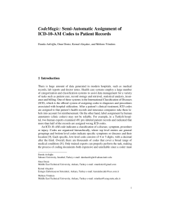 CodeMagic: Semi-Automatic Assignment of ICD-10