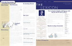 January 2017 - Condor Living