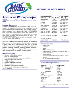 Advanced Waterproofer