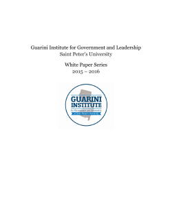 Current Legislation Provides Opportunities for Pre