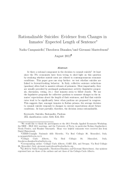 Suicides_August2012 - St Andrews Research Repository