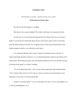 Sample Chapter - Stop the Diet