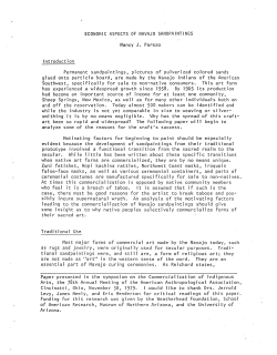 ECONOMIC ASPECTS OF NAVAJO SANDPAINTINGS Nancy J