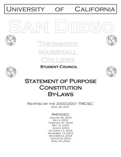 Thurgood Marshall College
