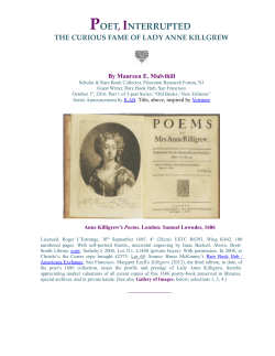 poet, interrupted