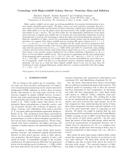 Cosmology with High-redshift Galaxy Survey: Neutrino Mass and