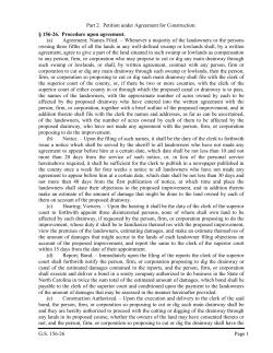 G.S. 156-26 Page 1 Part 2. Petition under Agreement for