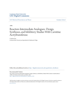 Reaction-Intermediate Analogues: Design