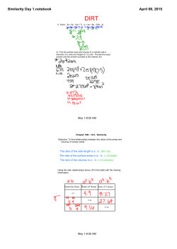 Similarity Day 1.notebook