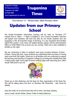 Newsletter 17 - Truganina P