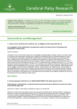 CP Research News 2016 - January 4