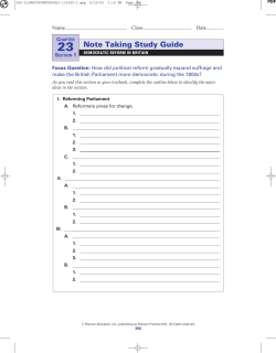 Note Taking Study Guide