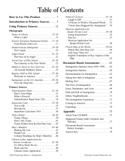 Table of Contents - Teacher Created Materials
