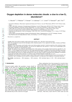 Oxygen depletion in dense molecular clouds: a clue to a low O2