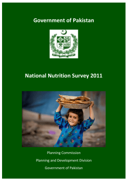 National Nutrition Survey 2011