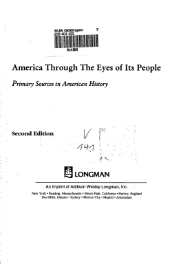 America Through The Eyes of Its People