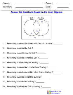 Name : Teacher : Date : Score : Answer the Questions Based on the