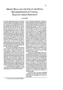 article - Section de common law