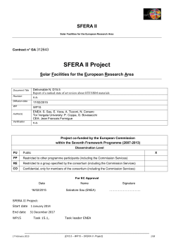 D15.5 Report of a ranked state of art review about HTF