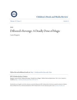 Dillweed`s Revenge: A Deadly Dose of Magic