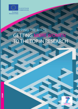 Getting more women to the top in research