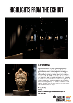 HIGHLIGHTS FROM THE EXHIBIT