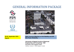 Logistics Information for the Venue