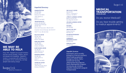 medical transportation we may be able to help. - Vets-Go