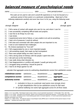 balanced measure of psychological needs