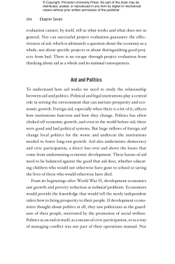 Aid and Politics - Princeton University Press