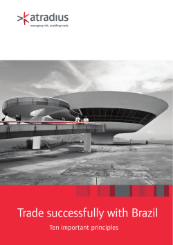 Trade successfully with Brazil