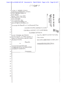 class-action lawsuit - Truth In Advertising