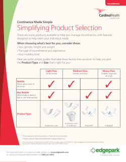 Simplifying Product Selection
