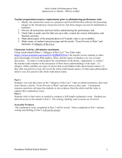 Pasadena Unified School District 1 Teacher preparation/resource