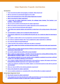 Frequently Asked Questions