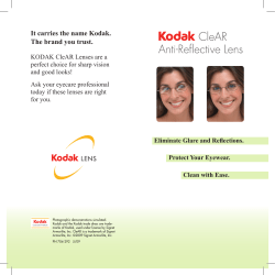 It carries the name Kodak. The brand you trust.
