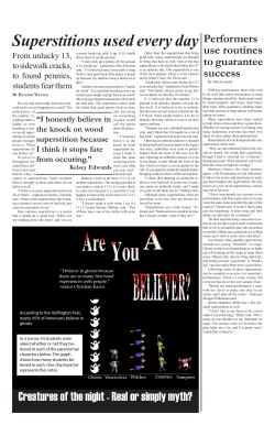 Superstitions used every day