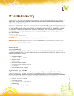 MTH206: Geometry
