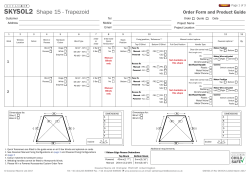 SKYSOL2 Shape 15 - Trapezoid