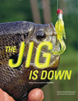 May/June 2012 The Jig is Down - North Carolina Wildlife Resources