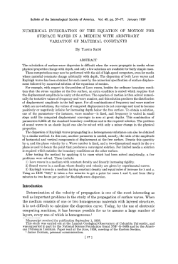 Introduction - Do plumes exist?