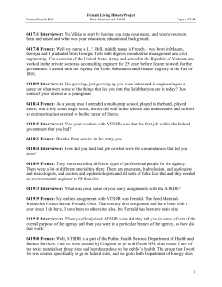 L. French Bell - Fernald Community Alliance