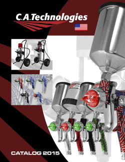 CA Technologies Catalog 2015 - Coast Industrial Systems, Inc.