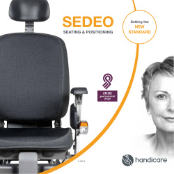 Sedeo. - Handicare International