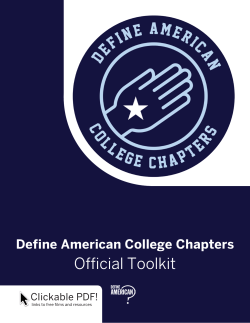 Official Toolkit - Define American
